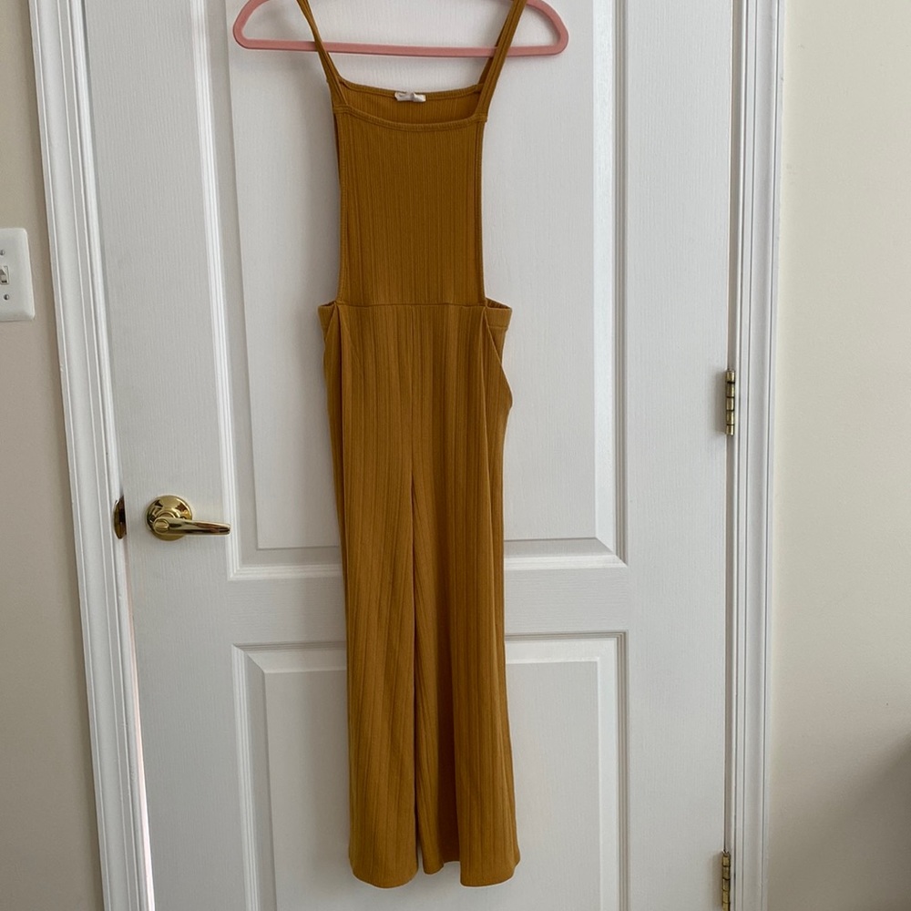 Mustard yellow Womens jumpsuit size small